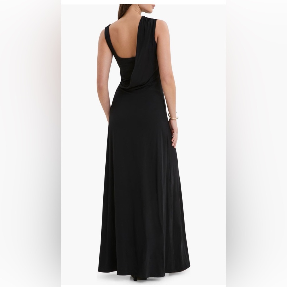Marcella Laurel Black Maxi Dress Large NWT w/stretch! Current Nordstrom at $154 - Picture 5 of 6